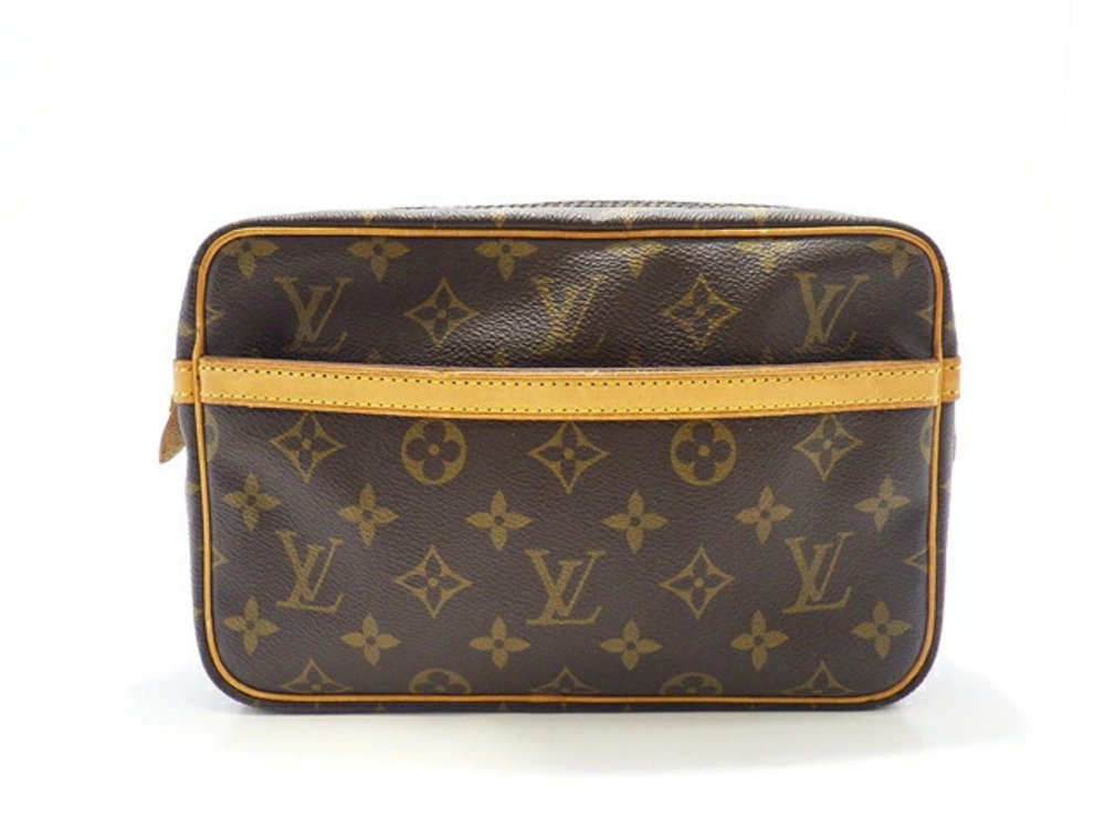 LOUIS VUITTON Compiegne Shoulder Bag Monogram
